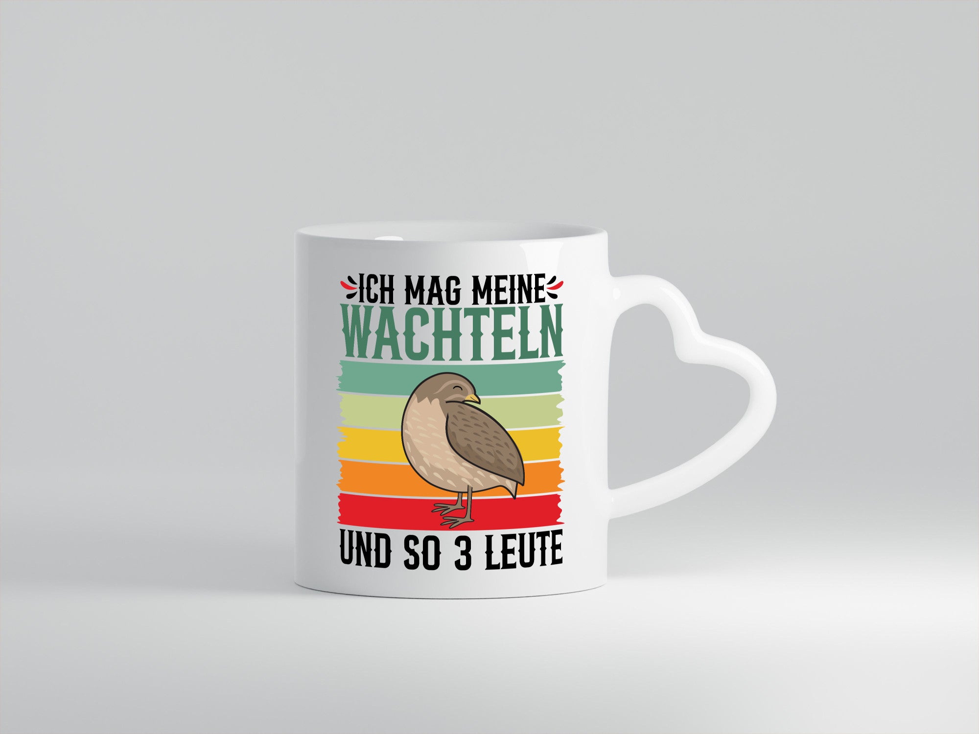 Ich mag meine wachteln und so 3 Leute | Wachtelzüchter Geschenkidee Humor Tasse