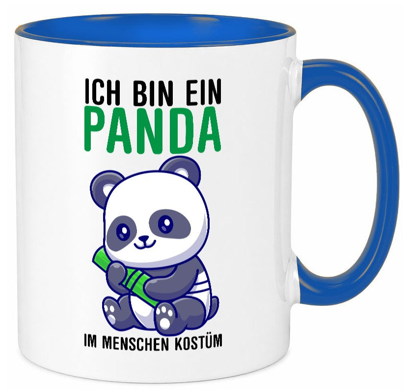 Ich bin ein Panda | Pandabär Kinder v2 Geschenkidee Humor Tasse