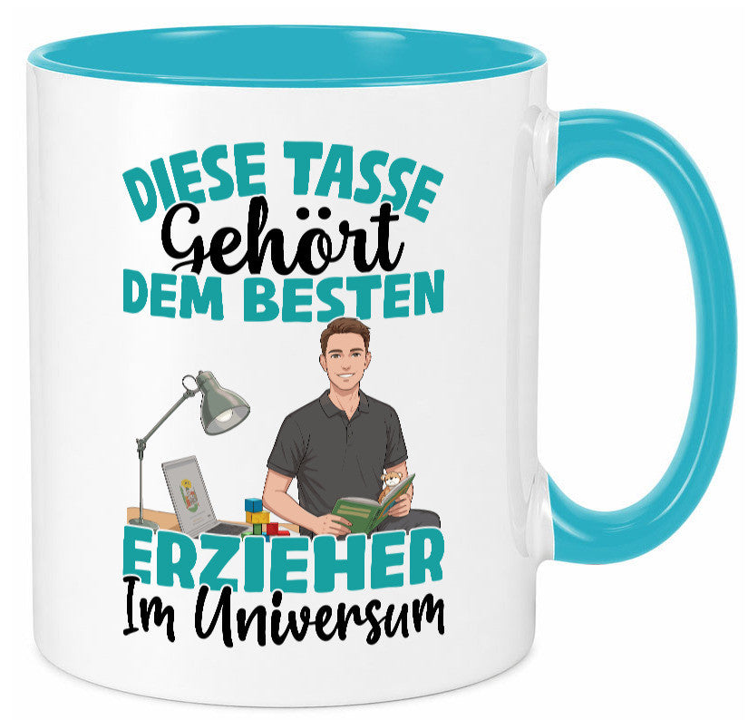 Im Universum: Erzieher | Pädagoge Schule lustig Humor Geschenkidee Geschenk