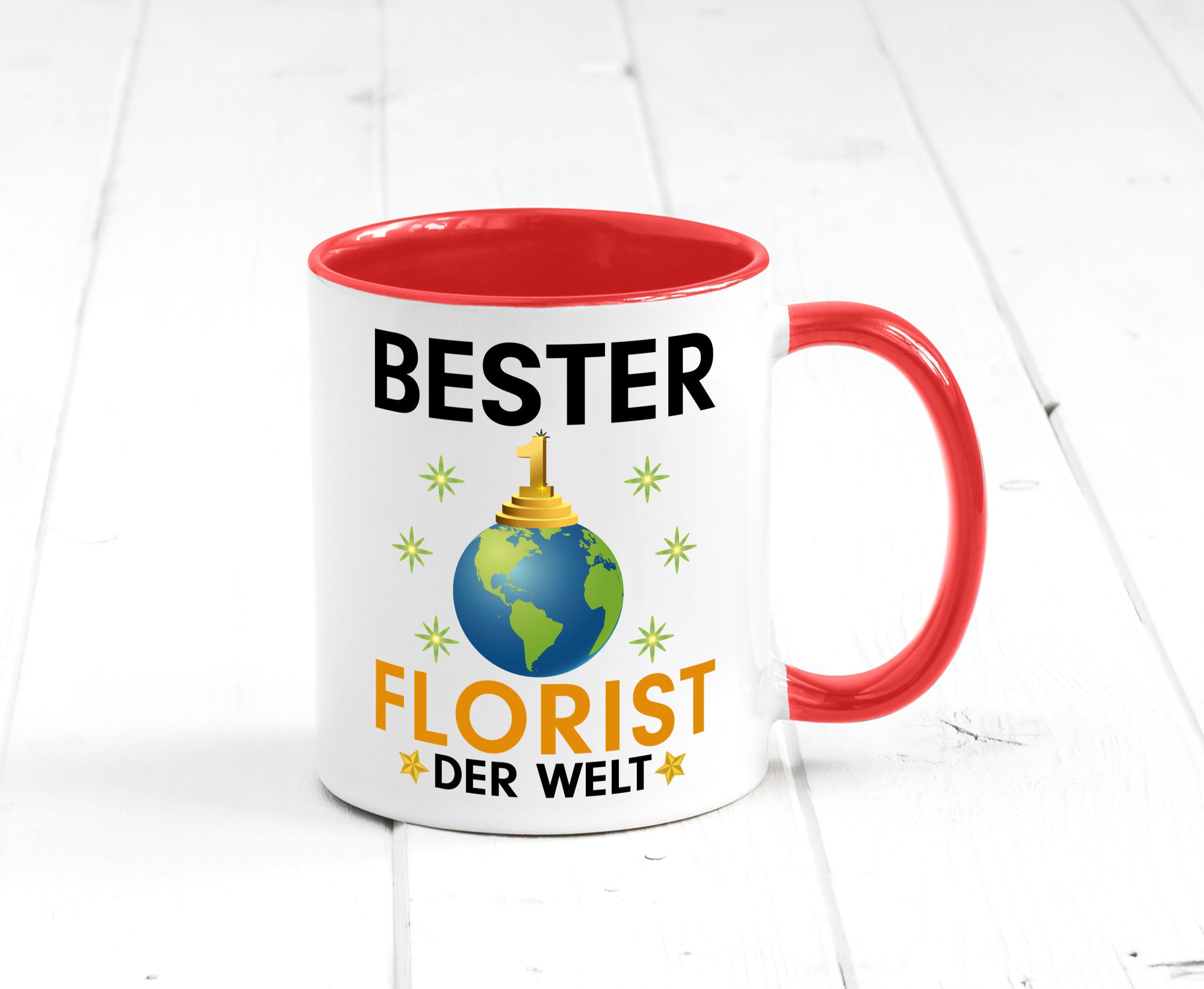 Welt Bester Florist | Blumen Verkäufer Humor Geschenkidee Tasse