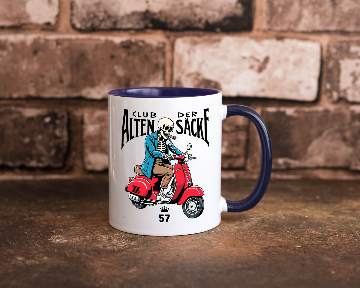 57. Geburtstag | 57 Jahre Club der alten Säcke v2 Geschenk Geschenkidee Tasse