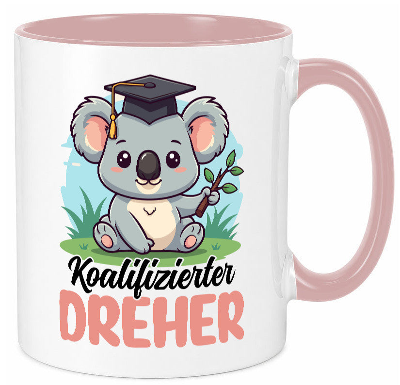Koalifizierter Dreher | Fräser v2 Geschenk Humor Geschenkidee lustiger Spruch Tasse
