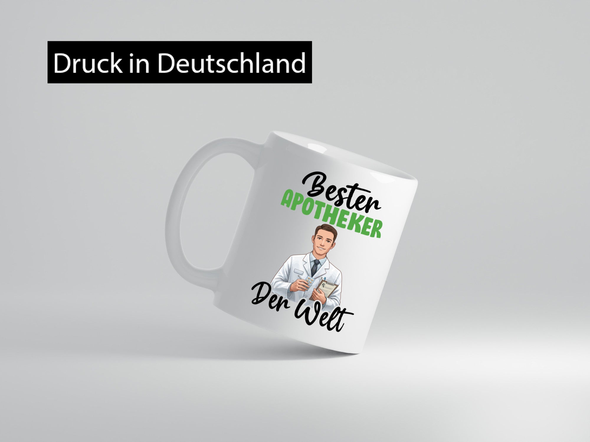 Bester Apotheker | Apotheke Pharmazie v2 Humor Geschenkidee Tasse
