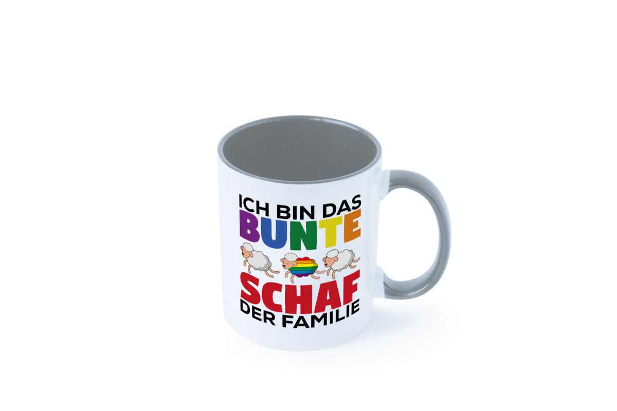 LGBTQ+ Tasse | Buntes Schaf Regenbogen Humor Geschenkidee