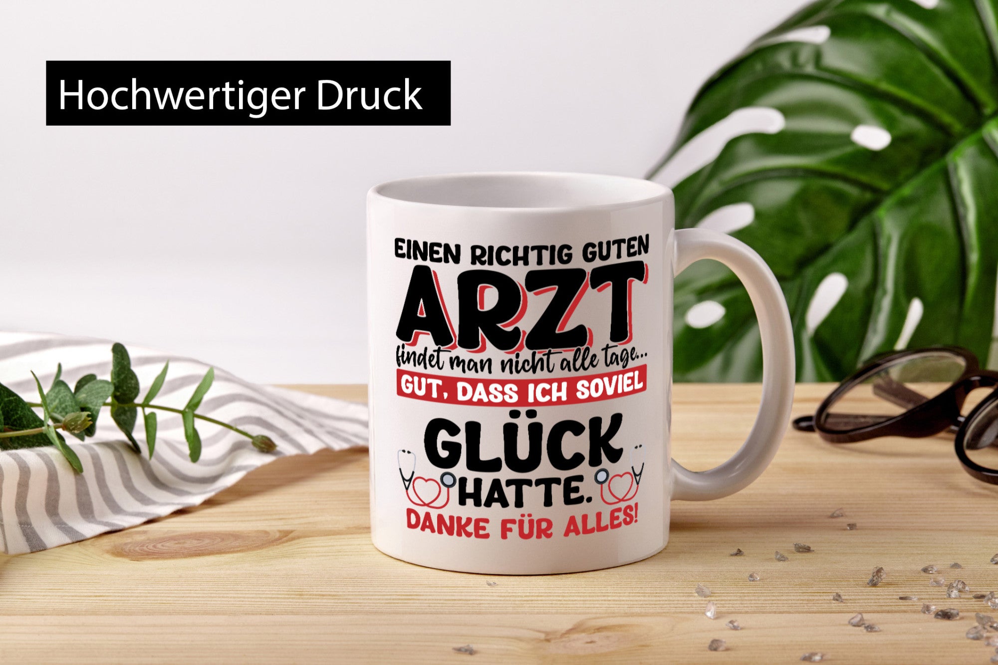 Richtig guter Arzt | Dankeschön Tasse Ärzte Spruch vl5 lustig Humor