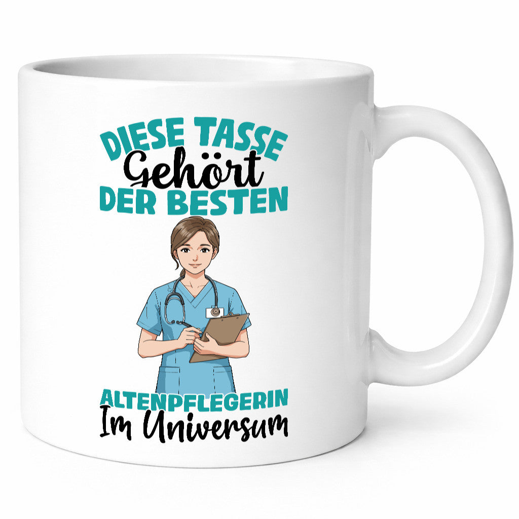 Im Universum: Altenpflegerin | Pflegepersonal Pflege Geschenk Humor
