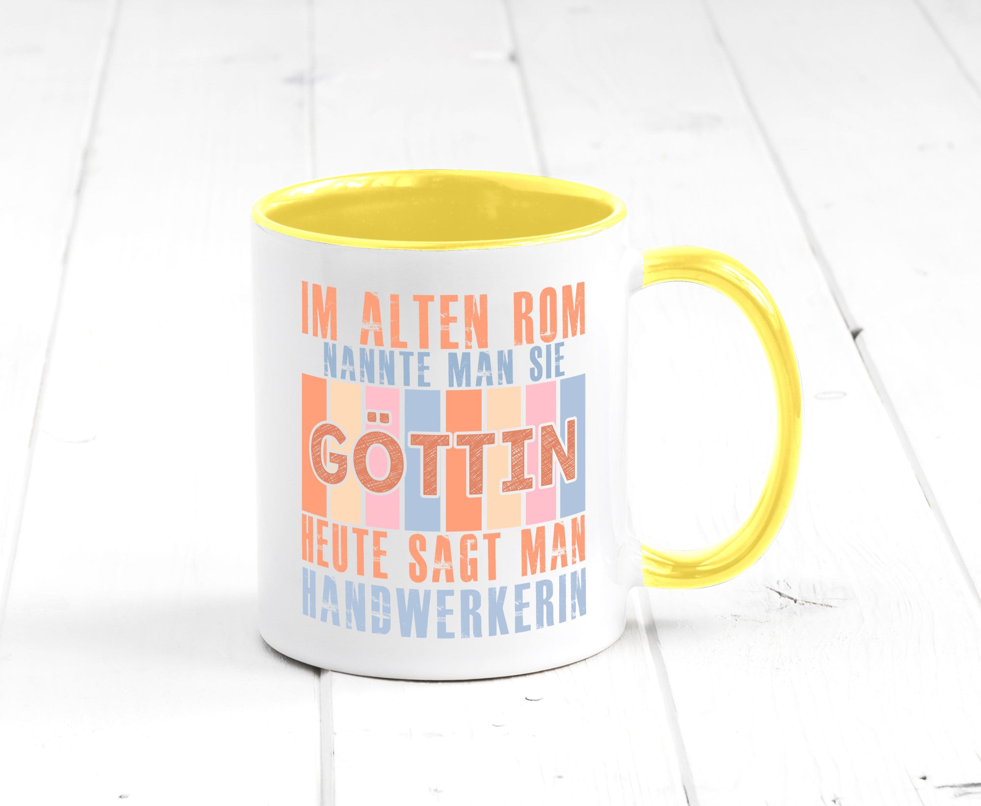 Heute sagt man: Handwerkerin | Handwerkerinnen Geschenk Humor Geschenkidee