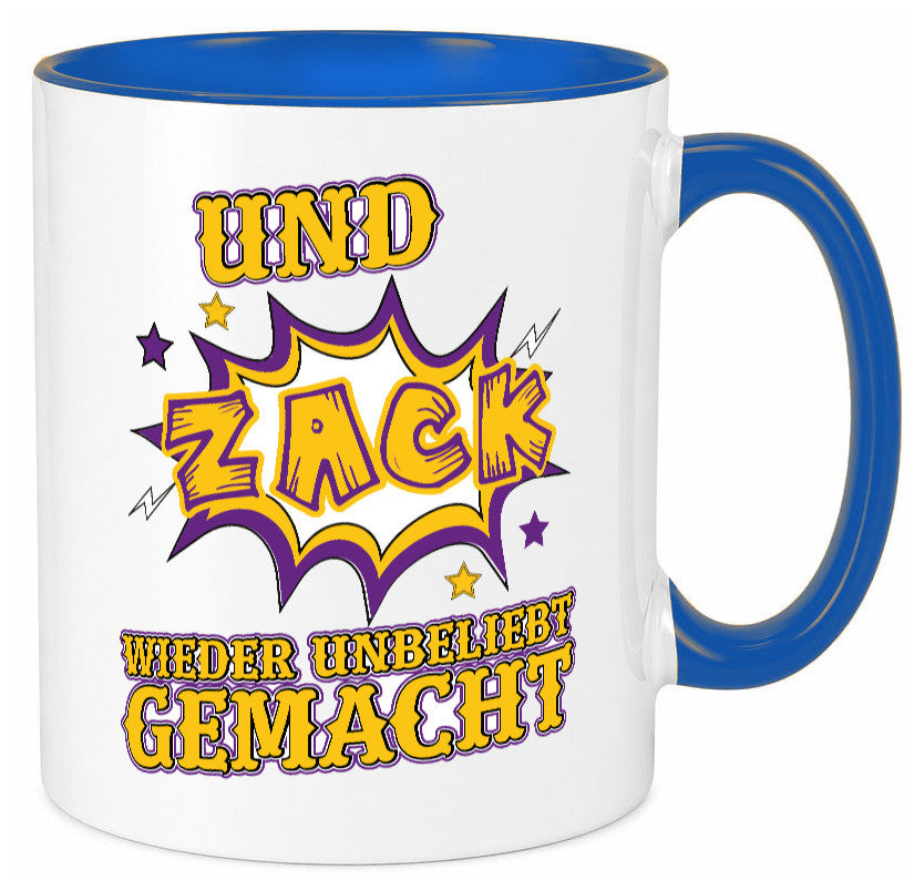 Wieder unbeliebt gemacht Geschenk Humor Geschenkidee lustiger Spruch Tasse