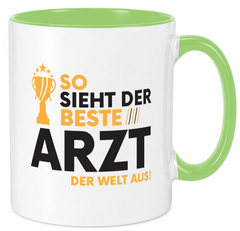 Der Weltbeste Arzt | Medizin Doktor Facharzt lustiger Spruch Geschenk Humor Tasse