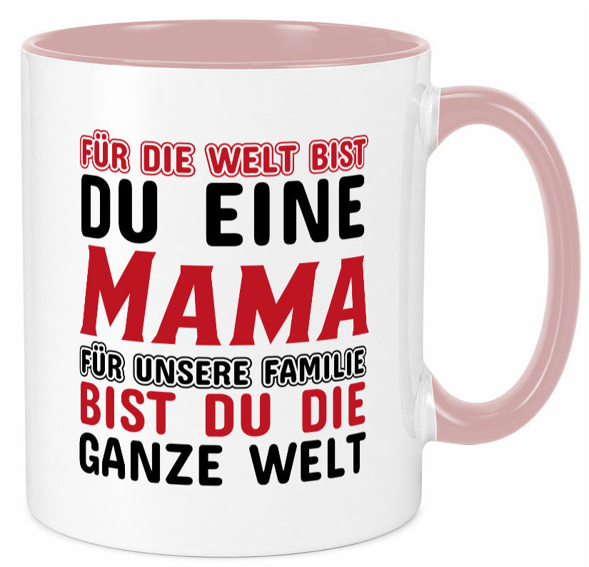 Beste mama der Welt lustiger Spruch Geschenk Familie Geschenkidee Tasse