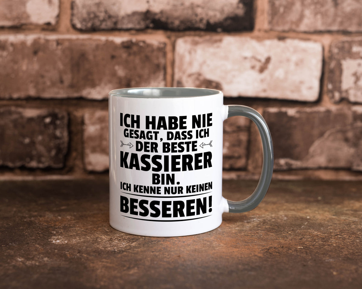Der Beste Kassierer Geschenk Humor Geschenkidee lustiger Spruch Tasse
