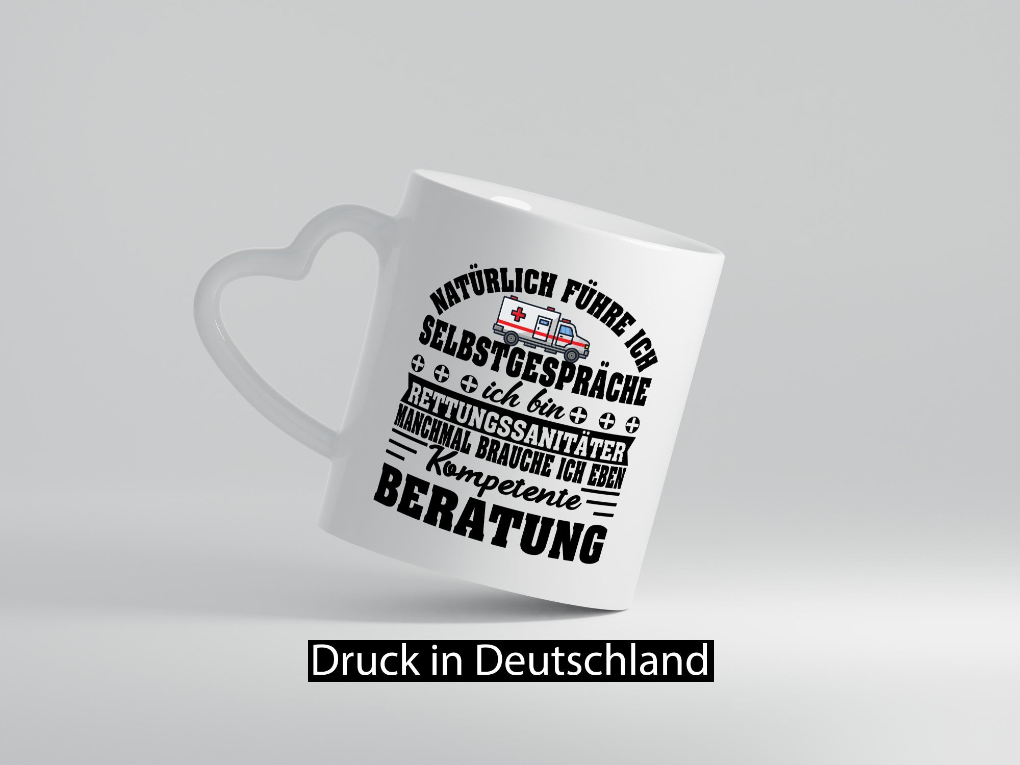 Rettungssanitäter selbstgespräche | Kompetente beratung Humor Geschenkidee Tasse
