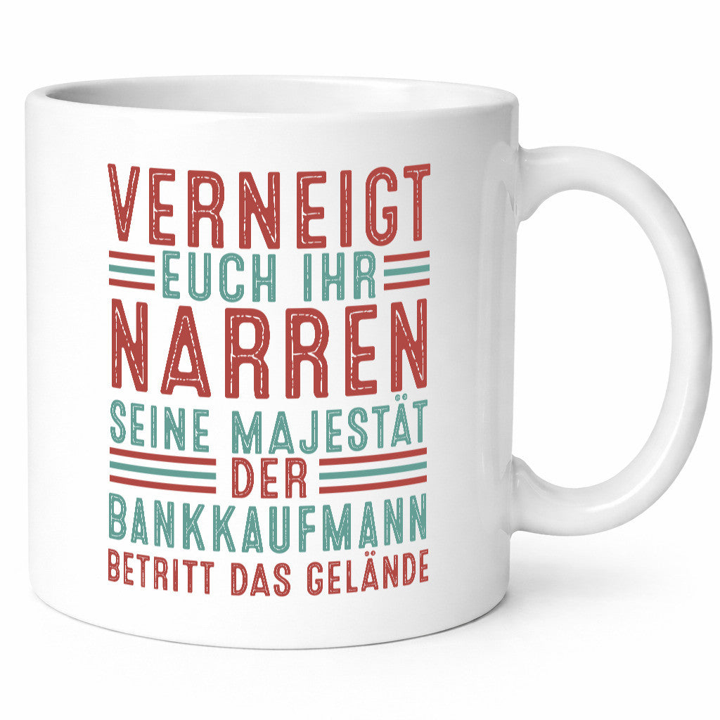 Verneigt euch: Bankkaufmann | Kaufmann Bank Kaufleute v2 Geschenk Humor