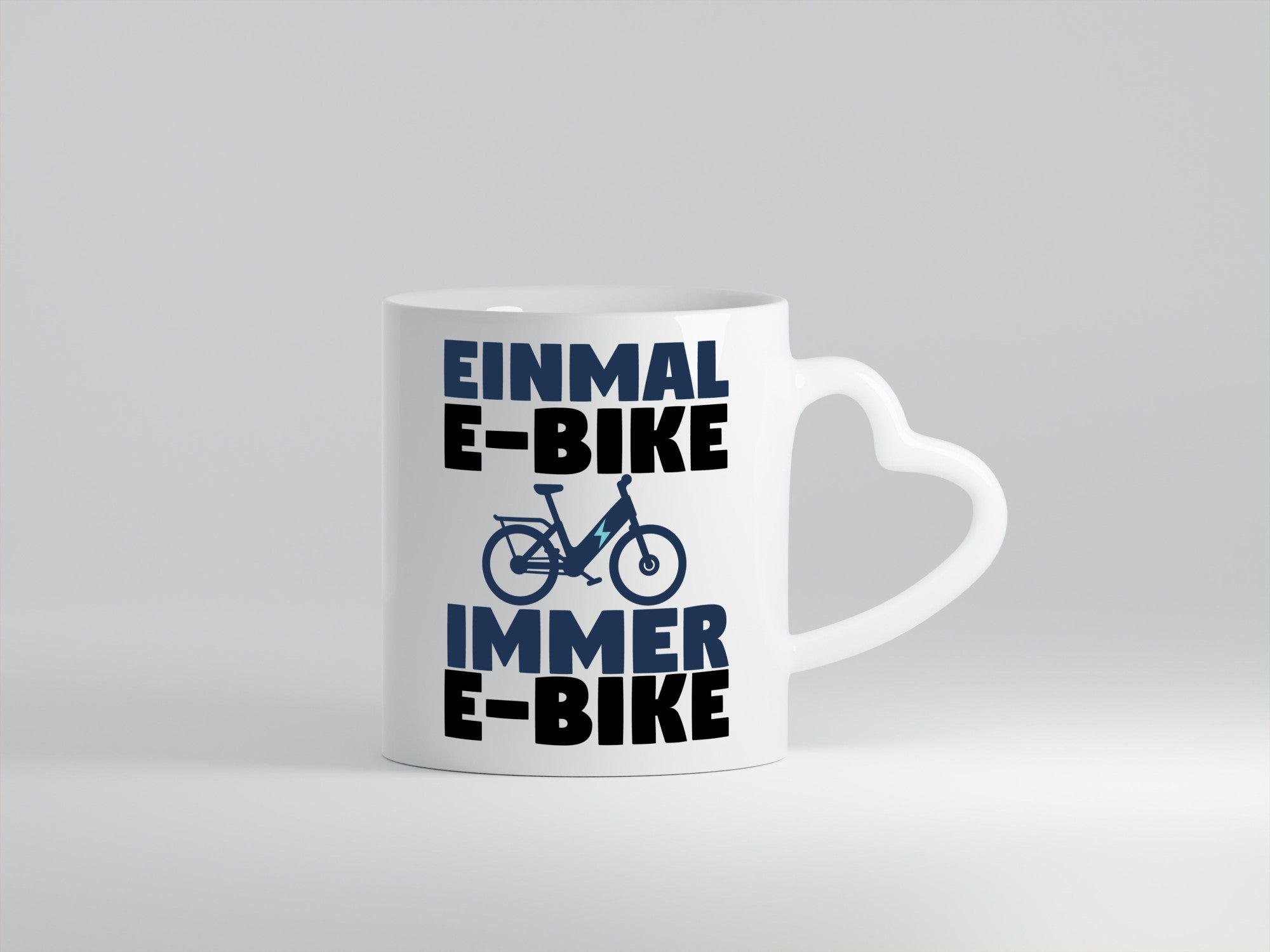 E-Bike Fahrer | Radfahrer Tasse Fahrrad Elektrorad lustiger Spruch Geschenk