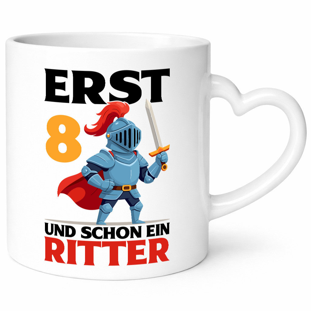 8. Geburtstag | 8 Jahre und schon ein Ritter lustiger Spruch Geschenk