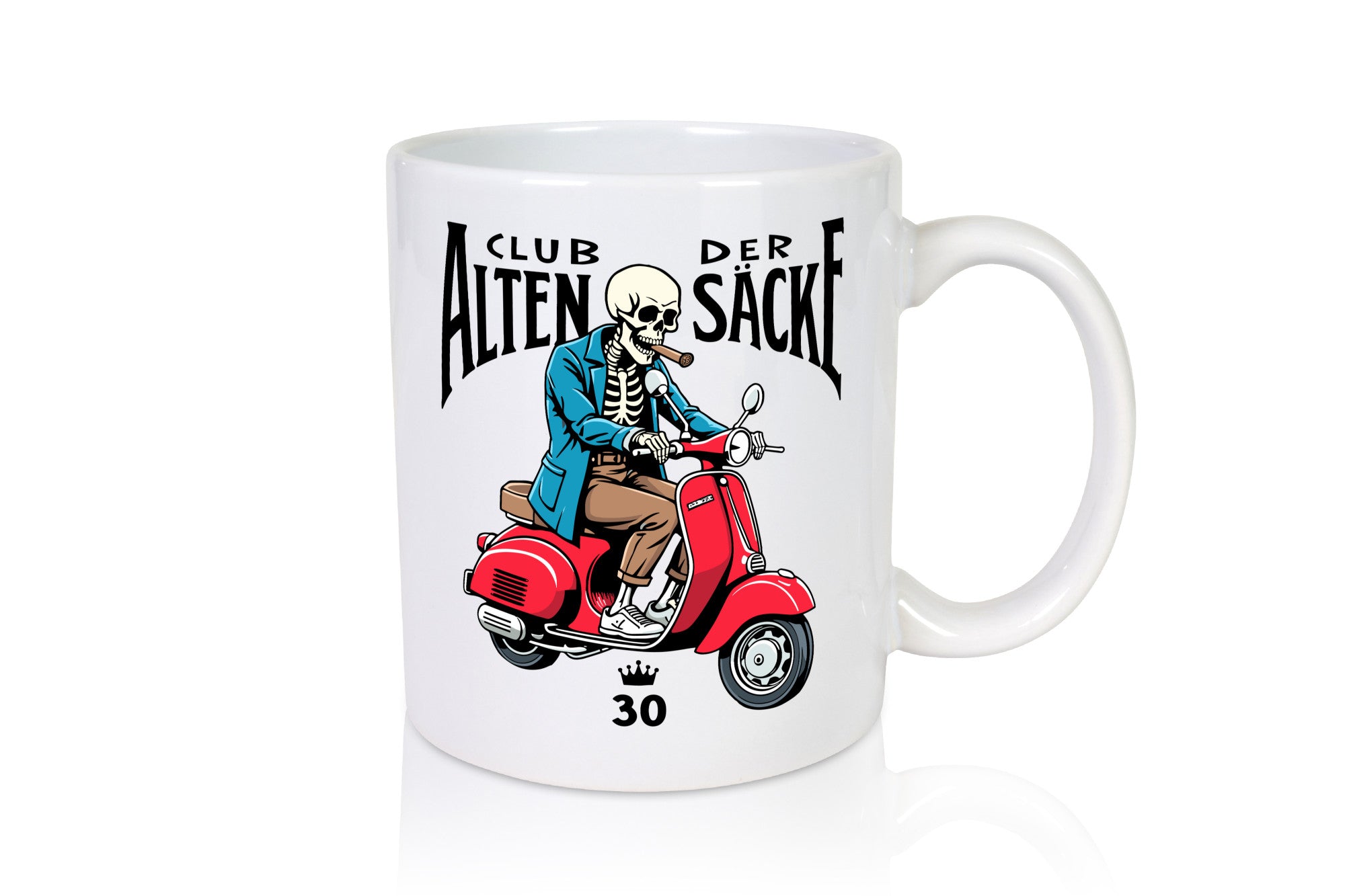 30. Geburtstag | 30 Jahre Club der alten Säcke Geschenkidee Humor Tasse