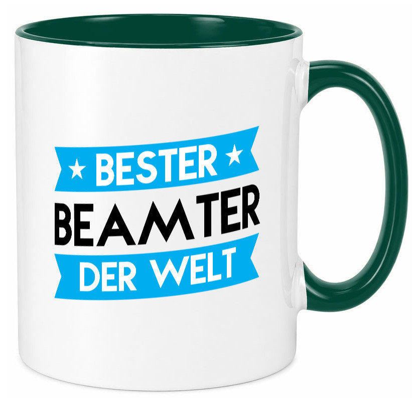 Bester Beamter | Verbeamtung öffentlicher Dienst Humor Geschenkidee Tasse