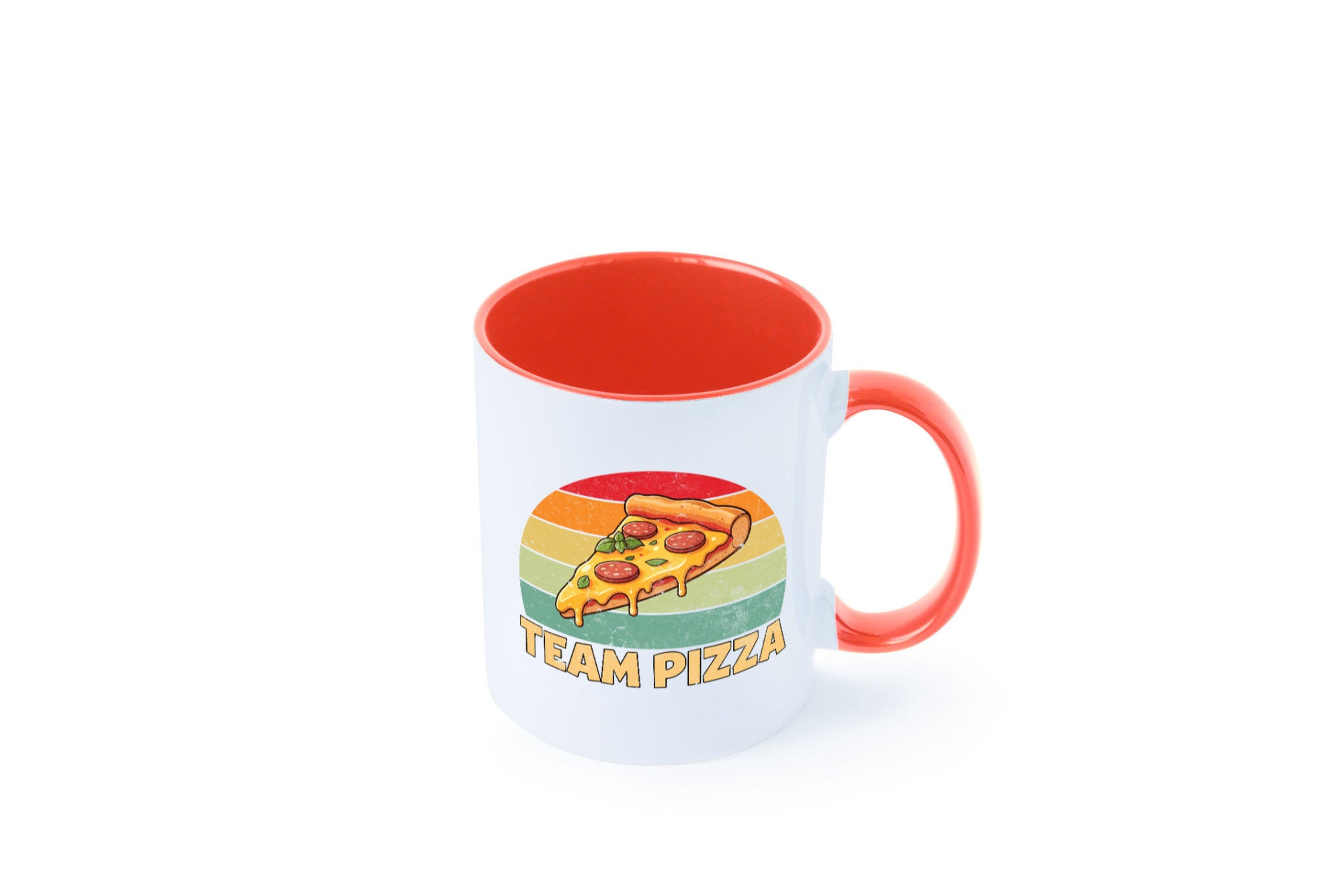 Team Pizza | Pizzaliebhaber Lover v2 Geschenkidee Humor Tasse