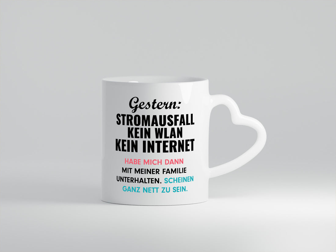 Stromausfall | Nette Familie Kein Internet Geschenk Geschenkidee lustiger