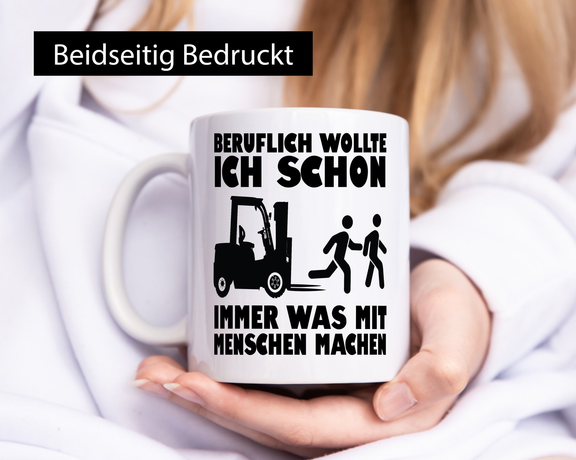 Beruflich wollte ich schon immer was mit Menschen machen lustiger Spruch