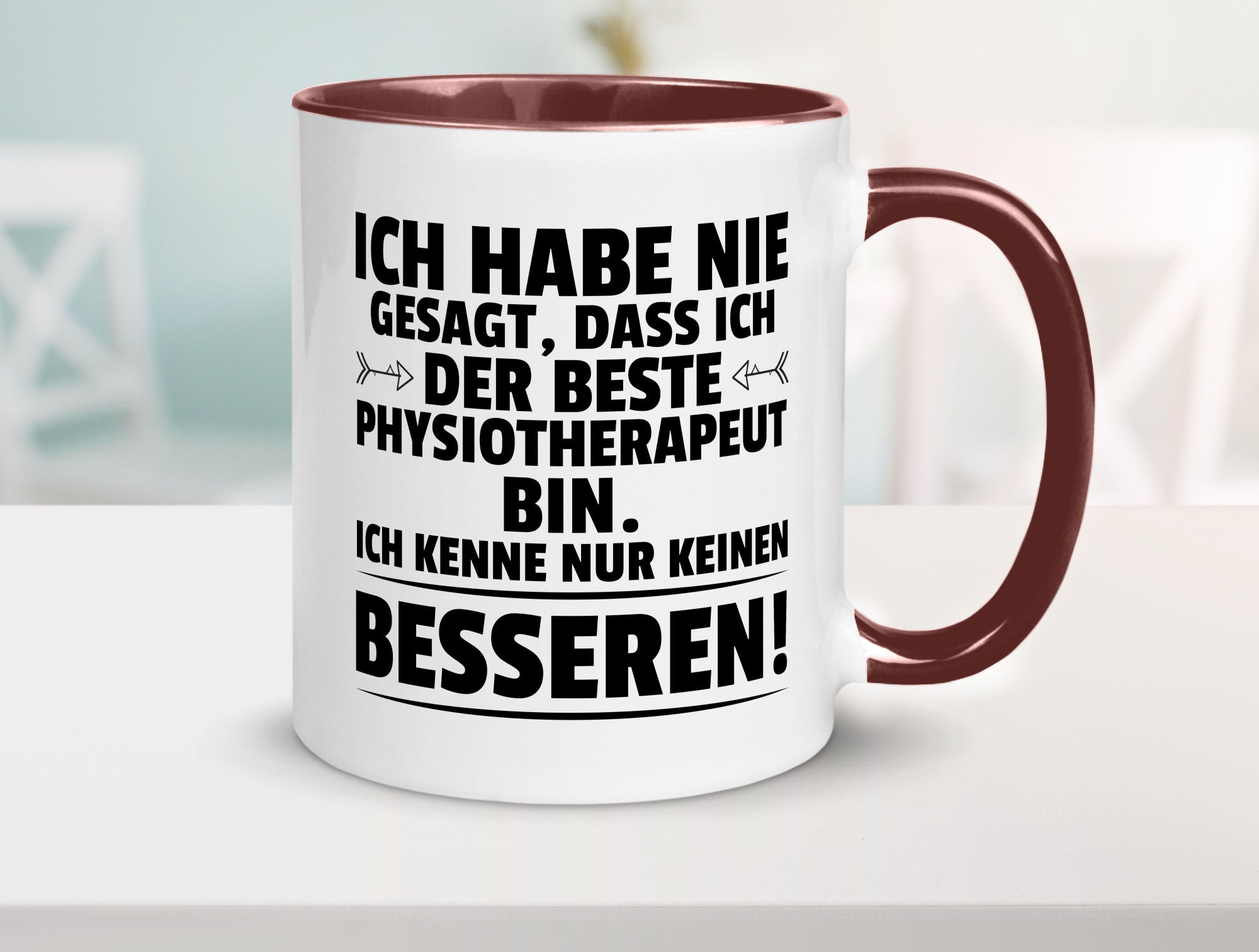 Der Beste Physiotherapeut lustiger Spruch Geschenk Humor Geschenkidee Tasse