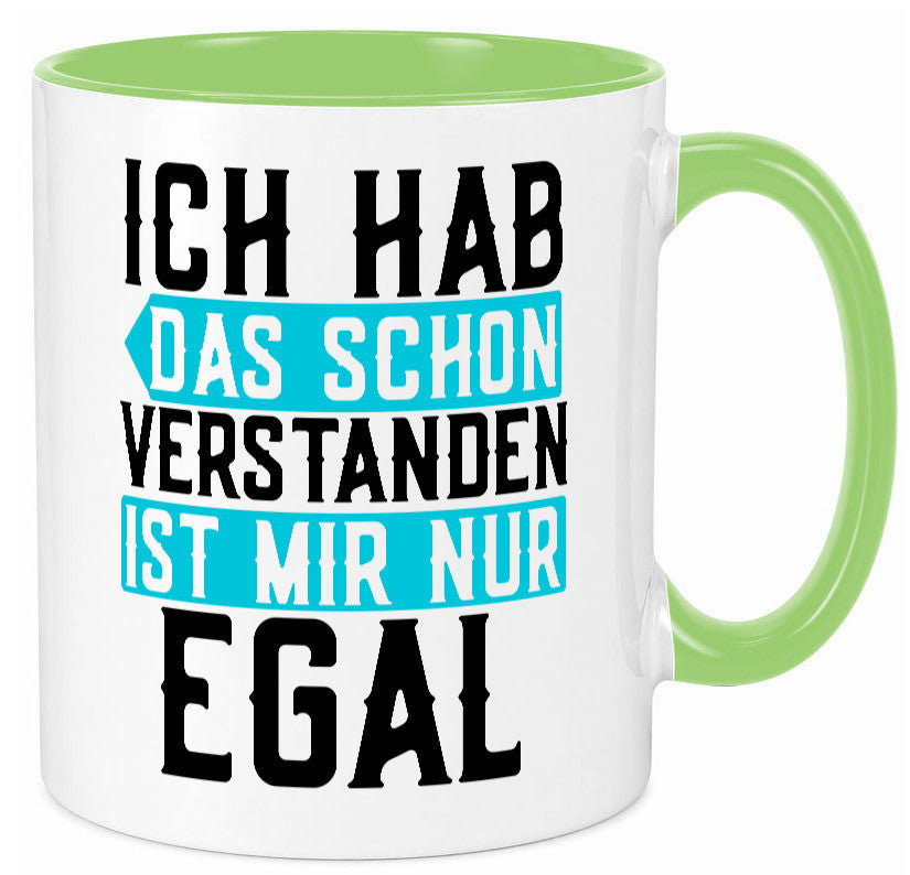Ist mir egal | Protest Teenager Humor Spruch Büro lustig Arbeit Kollegen Tasse