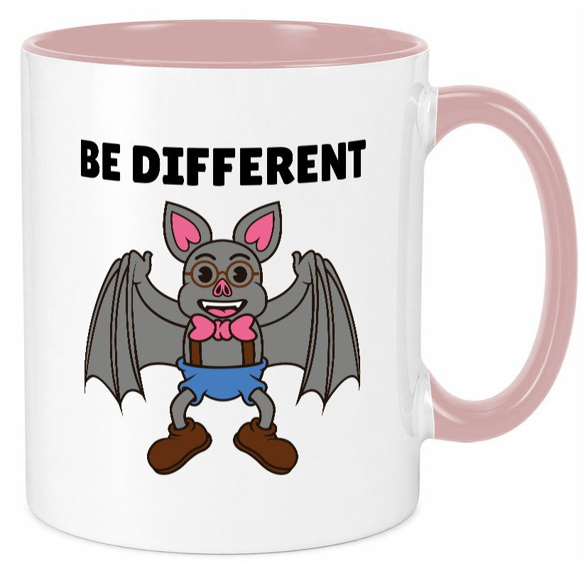 Be Different Geschenk Humor Geschenkidee lustiger Spruch Tasse