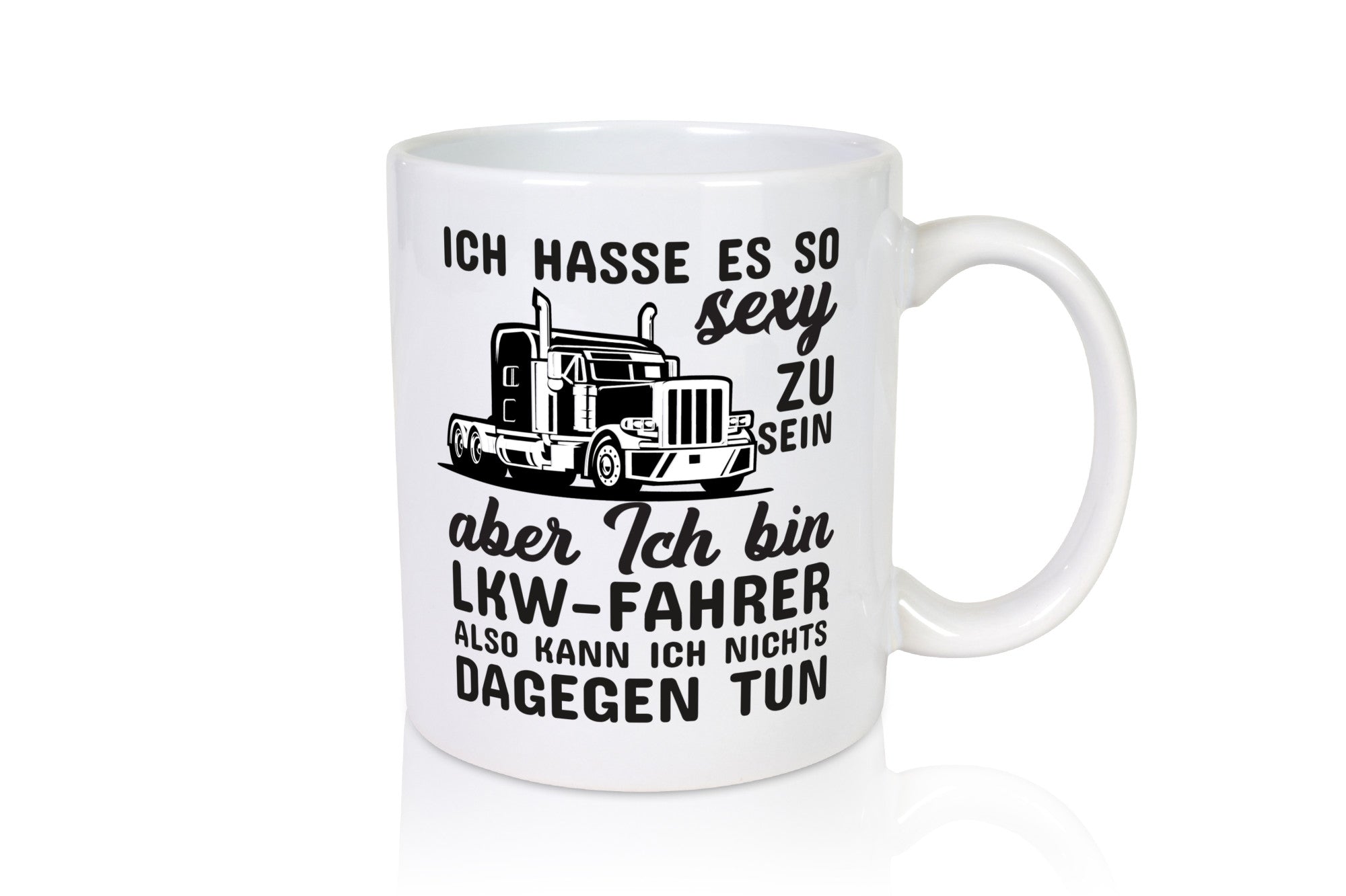 LKW-Fahrer Humor | Tasse Berufsfahrer witziger Spruch Geschenkidee Arbeit
