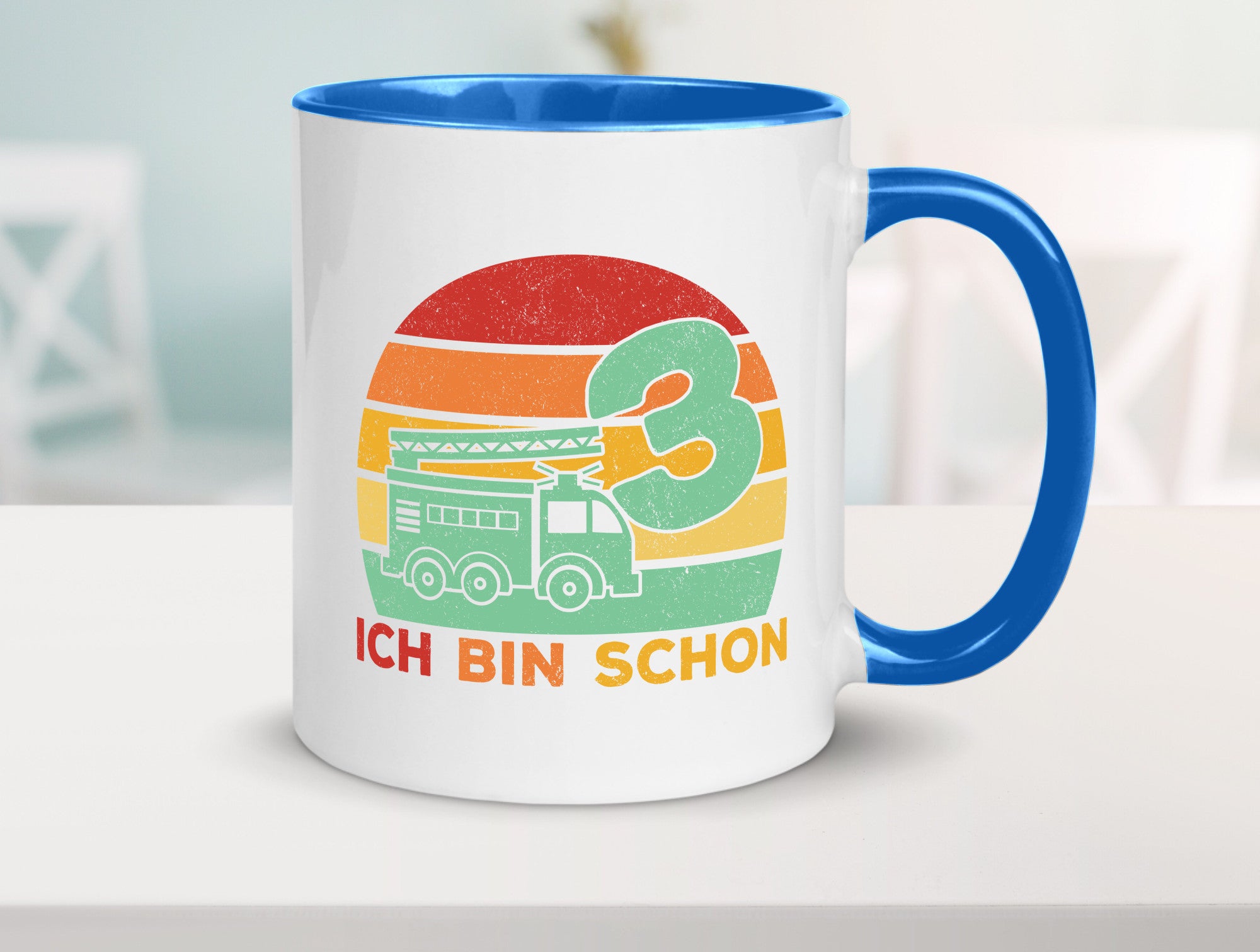 3. geburtstag | Feuerwehrauto 3 Jahre Feuerwehr Geschenk Geschenkidee lustiger