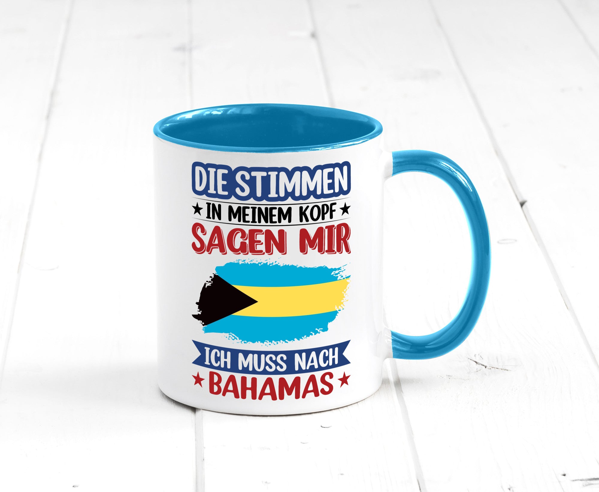Bahamas | Urlaub Stimmen in meinem Kopf Traumland Geschenk Humor Geschenkidee