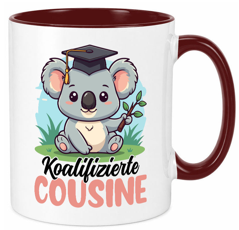 Koalifizierte Cousine | Familie Verwandschaft Geschenk Geschenkidee lustiger