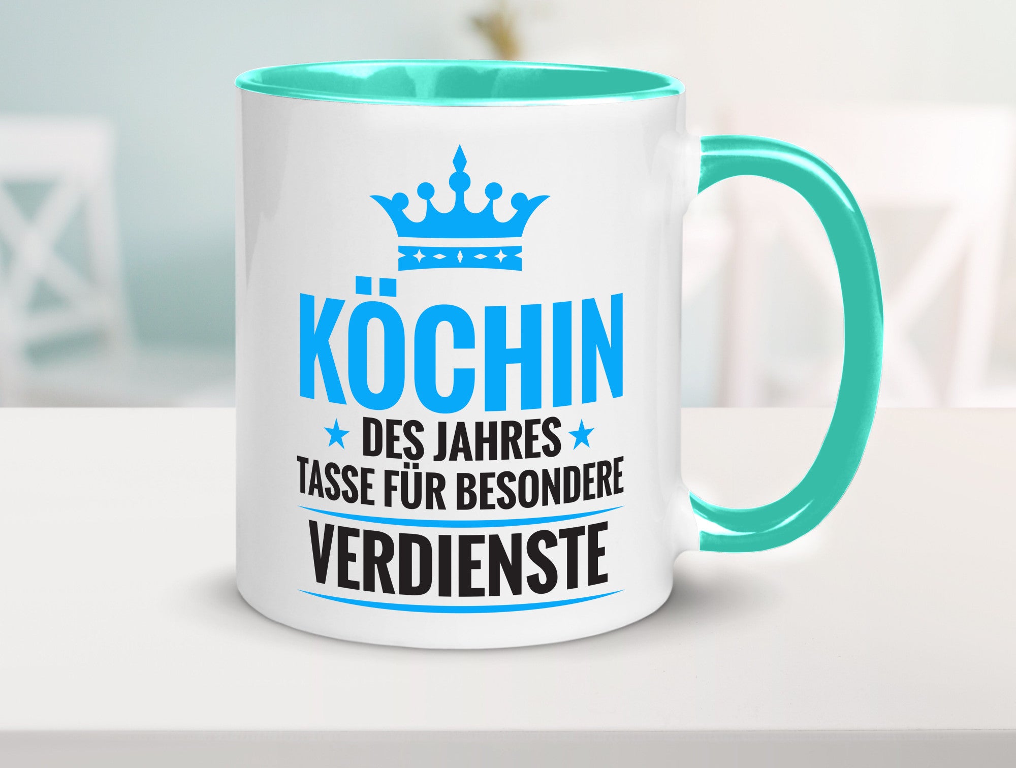 Besonderer Verdienst: Köchin | Chefköchin Chefkoch Geschenkidee Arbeit Kollegen