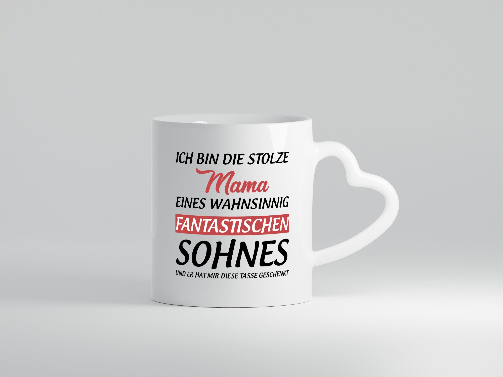 Stolze Mama | Sohn hat mir diese Tasse geschenkt Geschenkidee Familie Humor