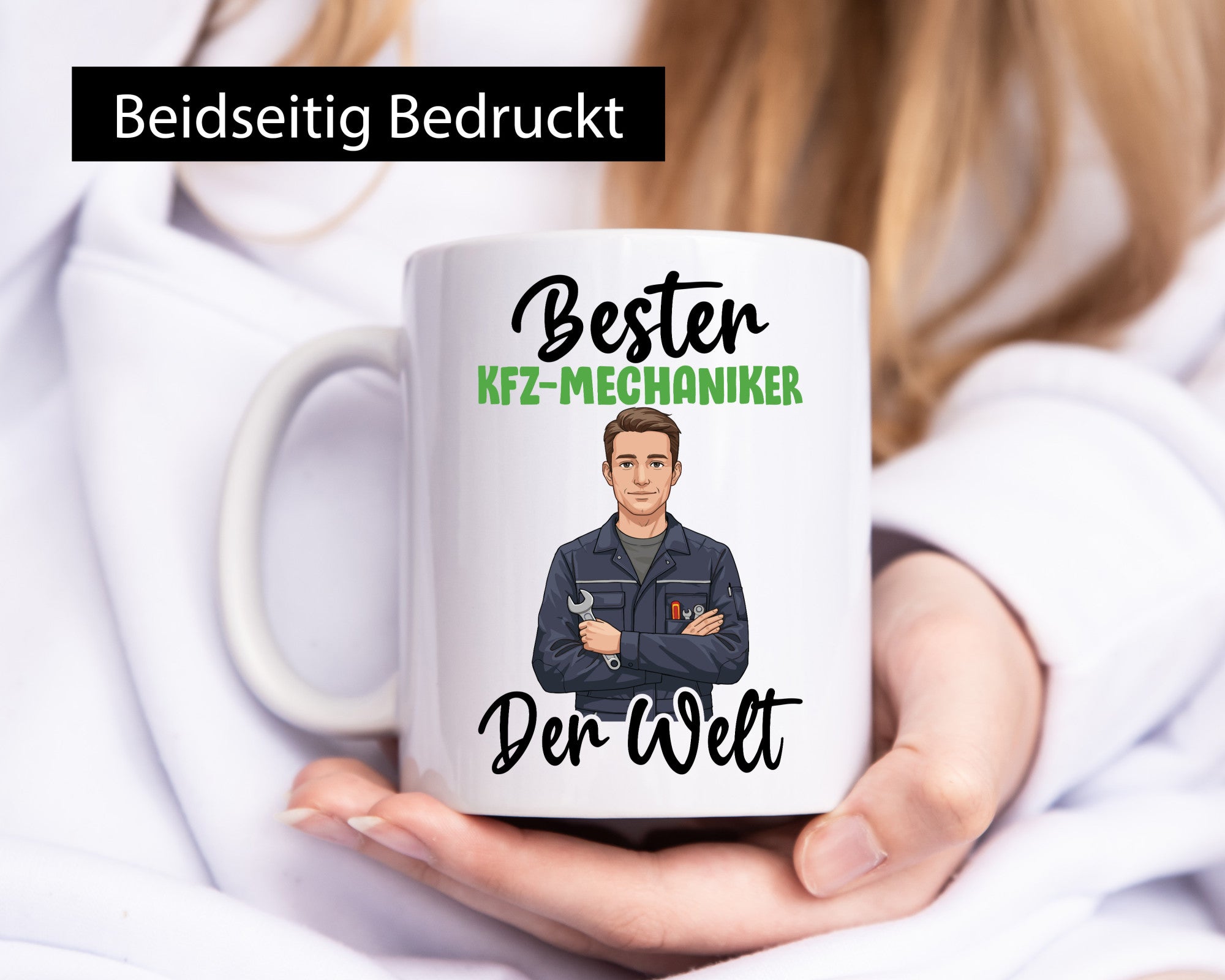 Bester KFZ-Mechaniker | Werkstatt Mechaniker v2 lustig Humor Geschenkidee
