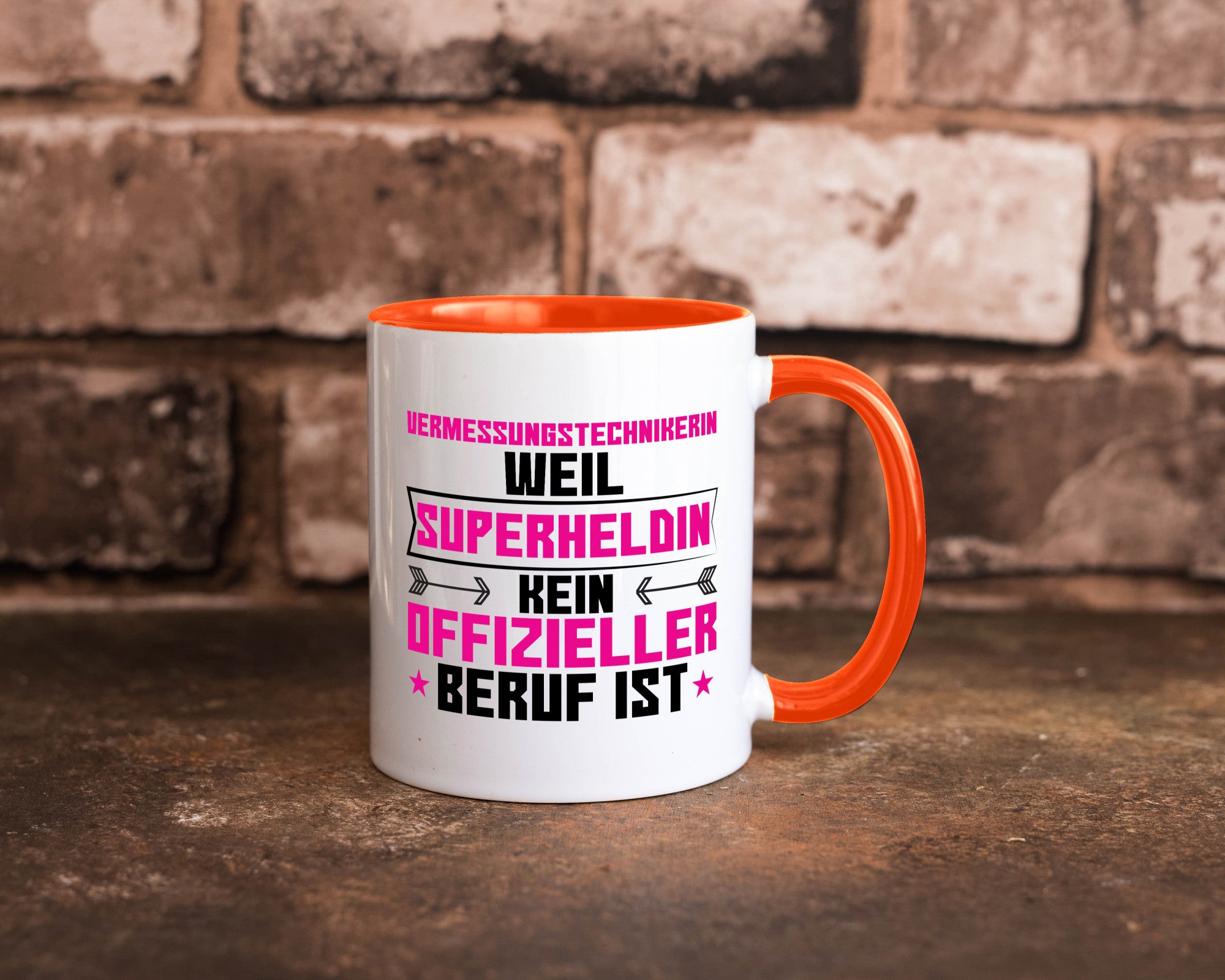 Superheldin Vermessungstechnikerin | Techniker Humor Geschenkidee Tasse