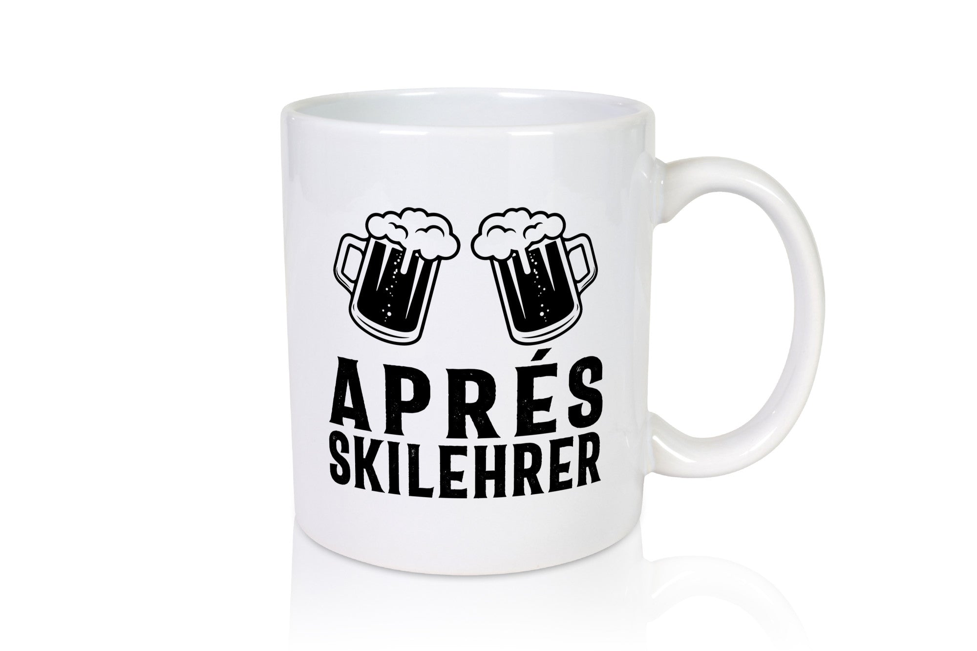 Apres Skilehrer | Biergläser Geschenkidee Humor Tasse