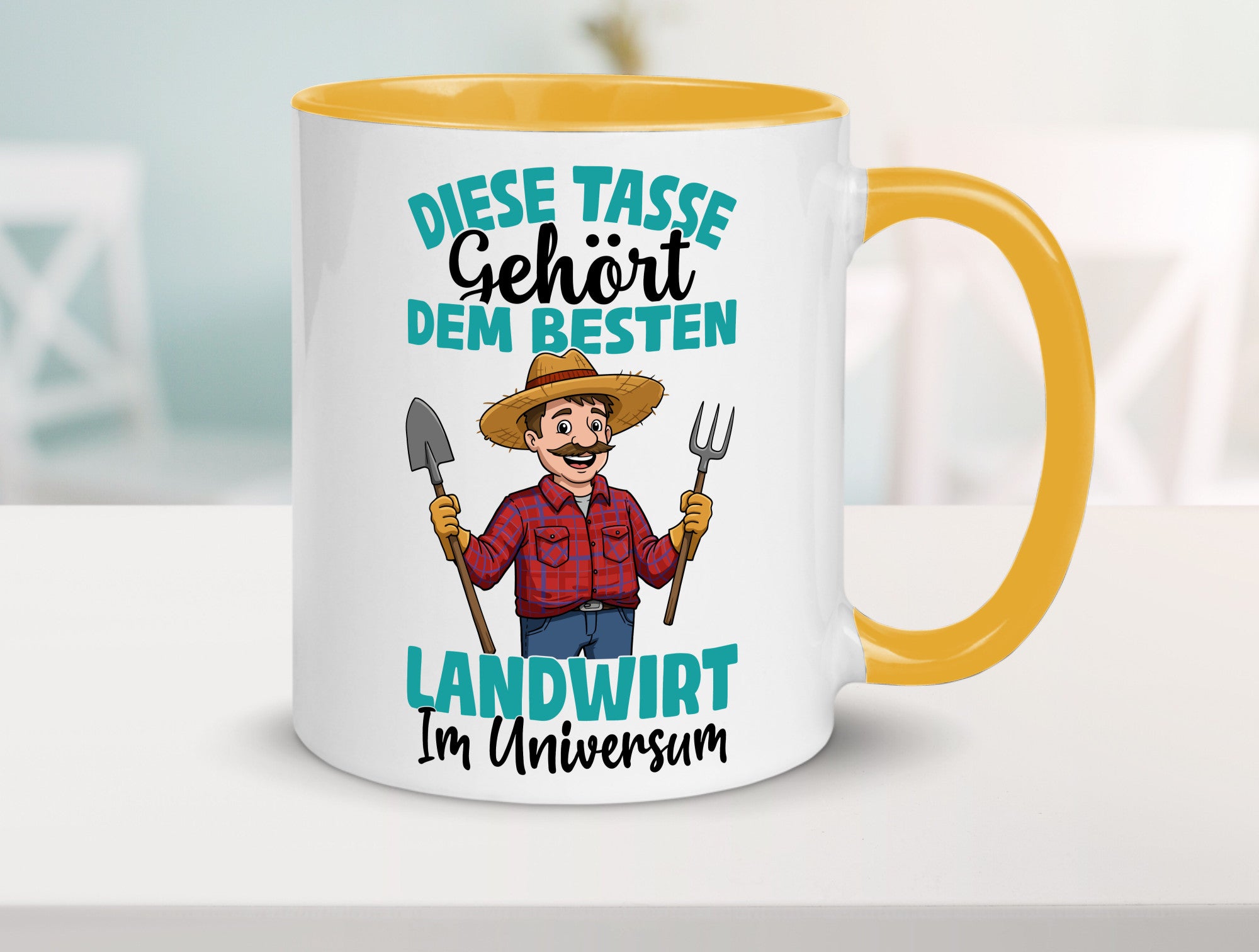 Im Universum: Landwirt | Bauer Landwirtschaft lustiger Spruch Geschenk Humor