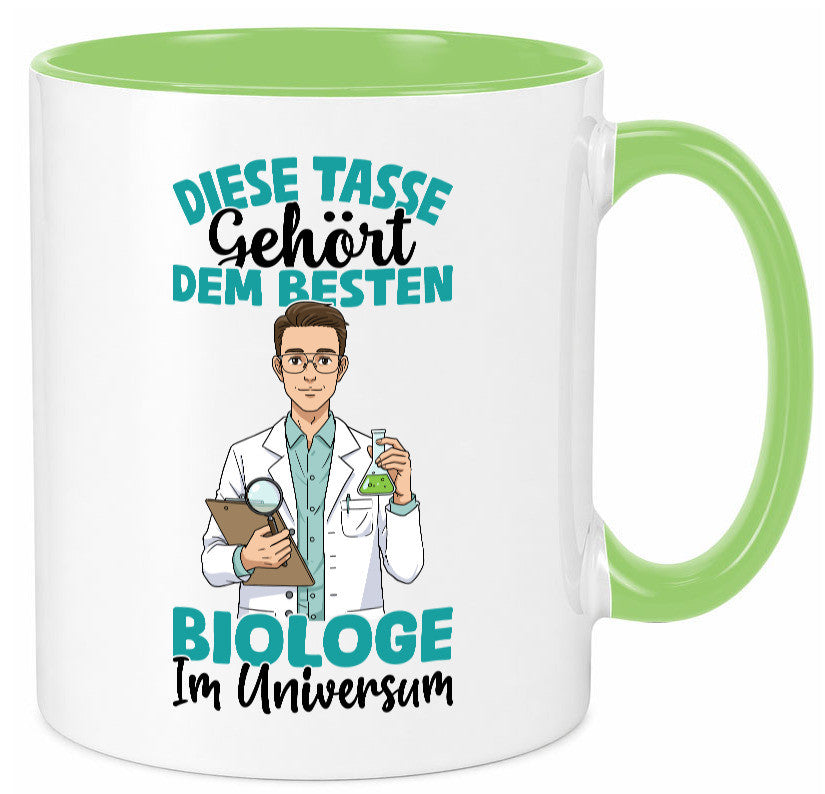 Im Universum: Biologe | Biologie Naturforscher Humor Geschenkidee Tasse
