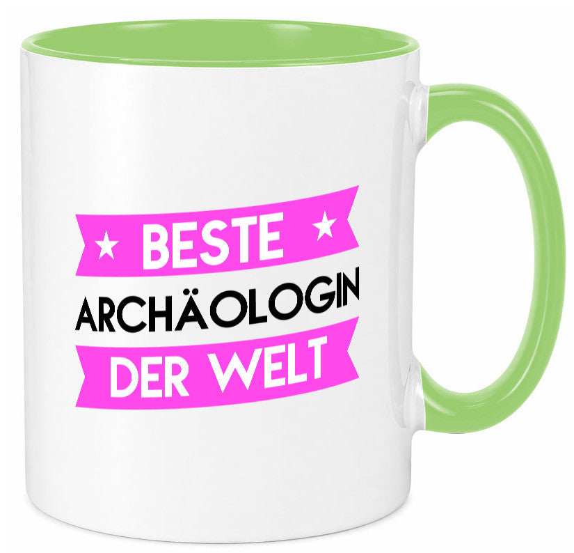 Beste Archäologin| Archäologie | Forscherin Humor Geschenkidee Tasse