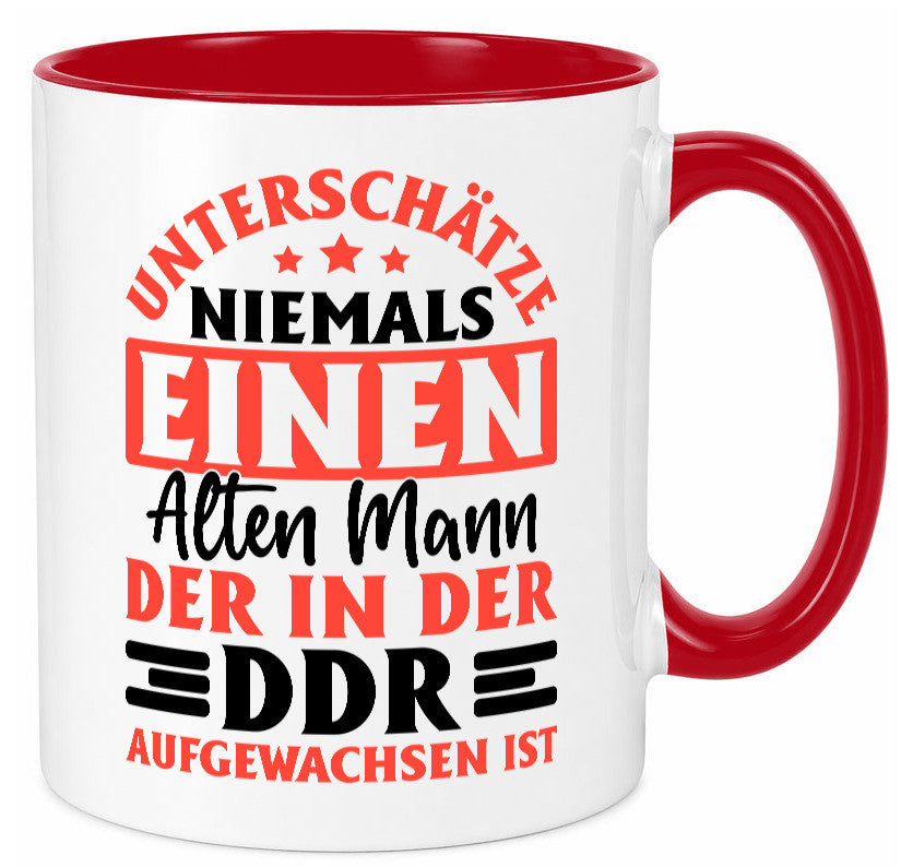 DDR Männer | Ostdeutschland Opa Ossi Vatertag vl9 lustiger Spruch Geschenk