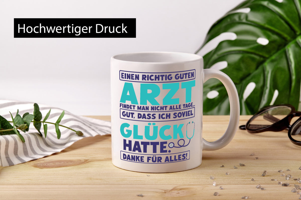 Richtig guter Arzt | Dankeschön Tasse Ärzte Spruch vl3 Humor Geschenkidee