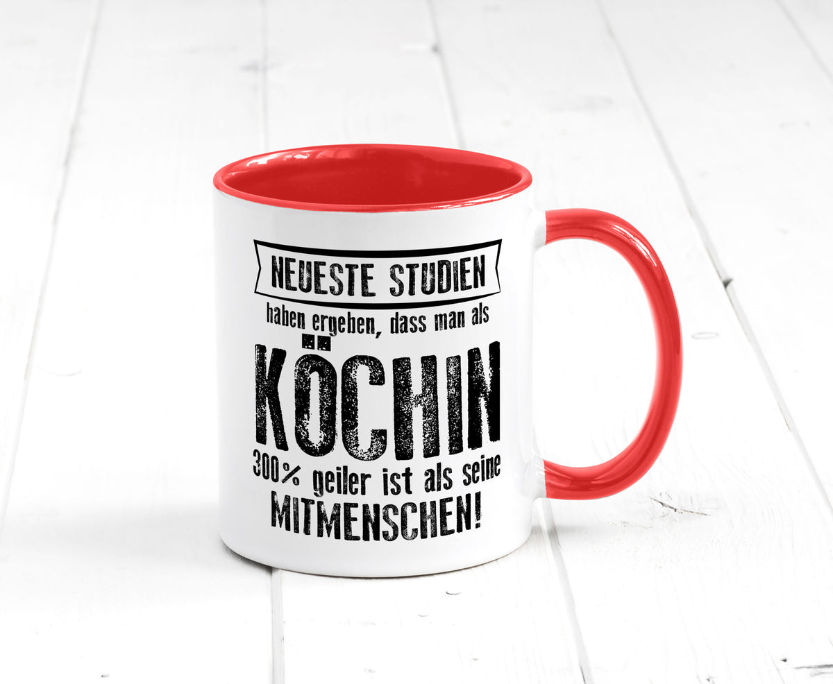 Neuste Studien: Köchin | Chefköchin Chefkoch Geschenk Arbeit Kollegen Büro Tasse