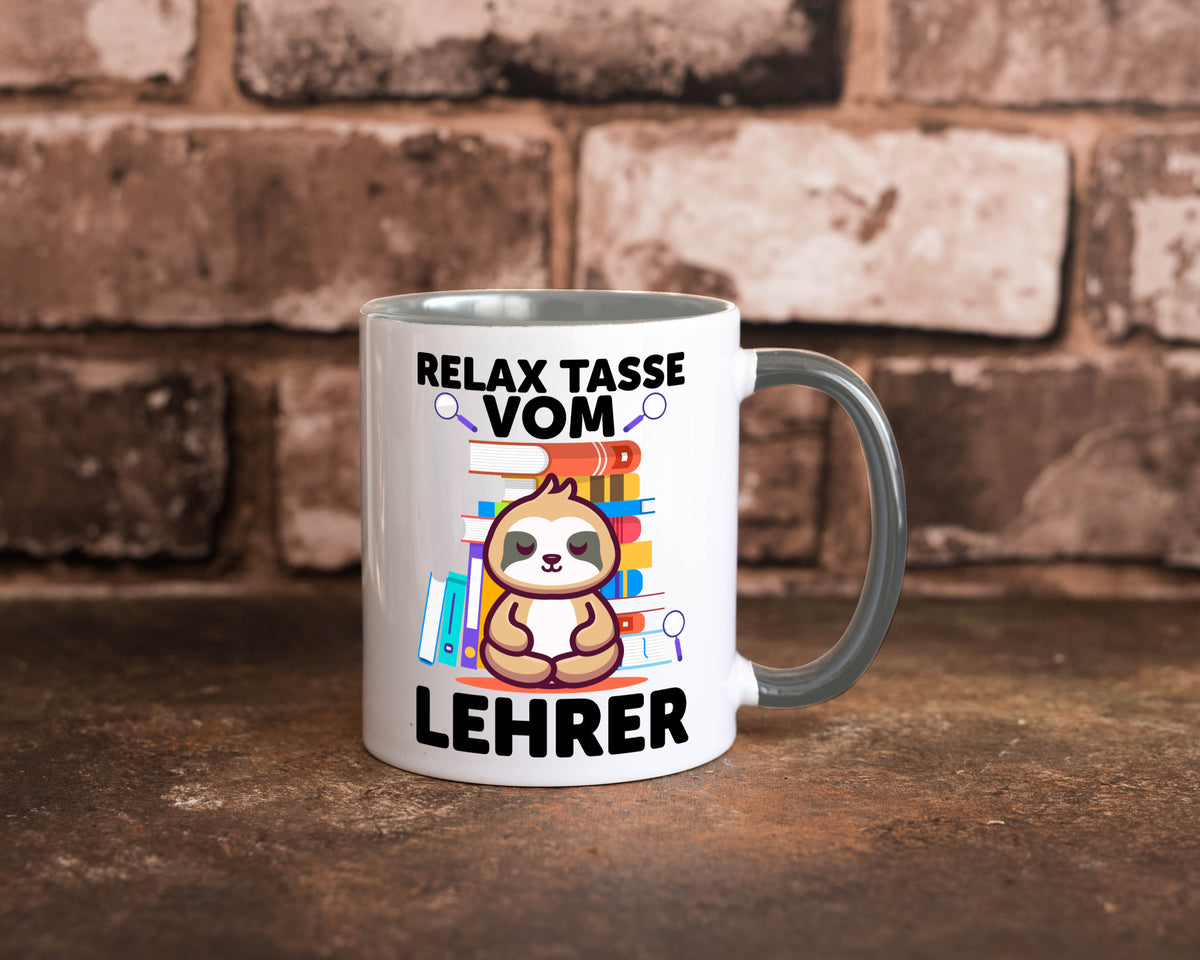 Relax Tasse: Lehrer | Schule Beruf Schüler lustiger Spruch Geschenk Arbeit
