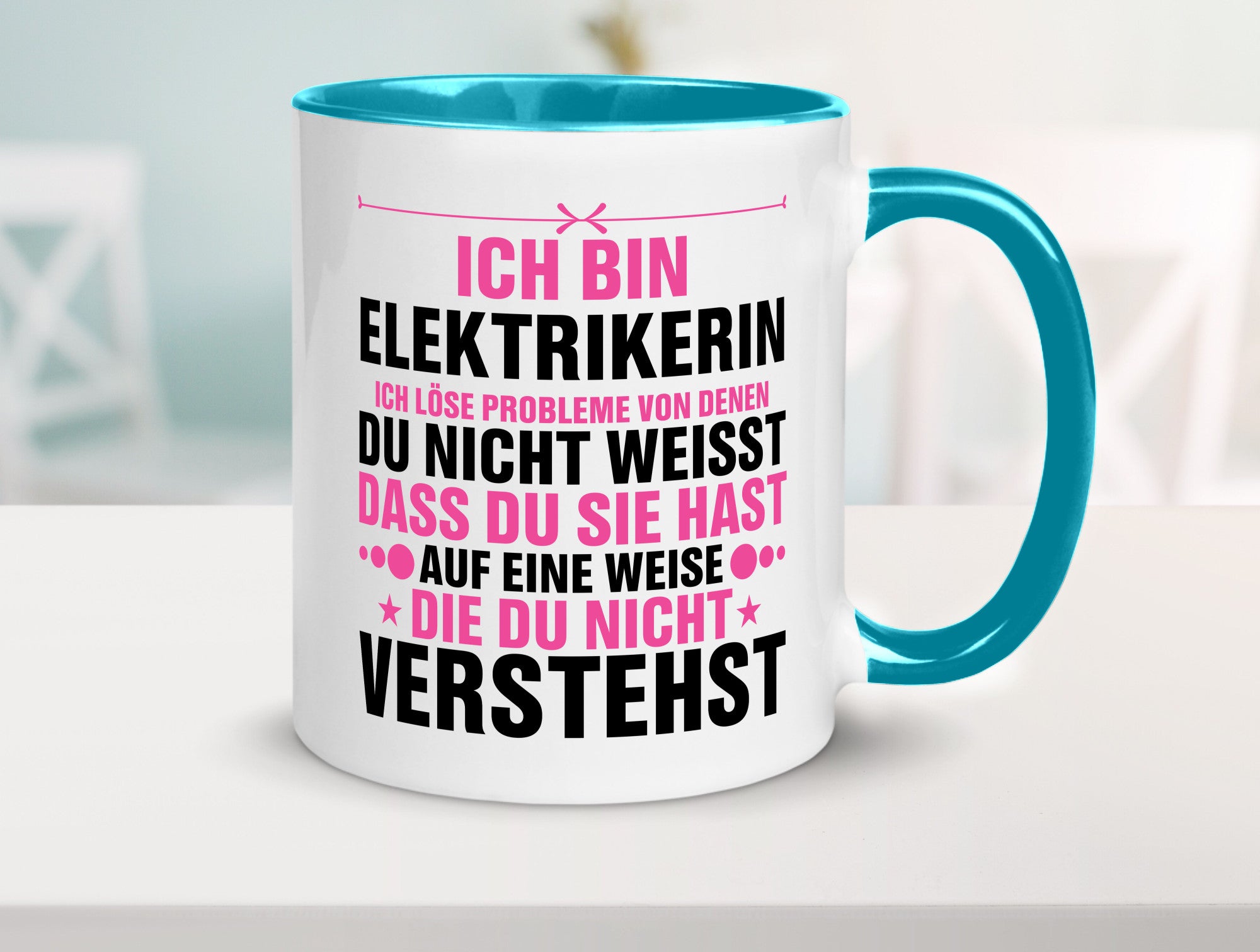 Löse Probleme: Elektrikerin | Elektronikerin Elektrik v2 Geschenkidee Humor