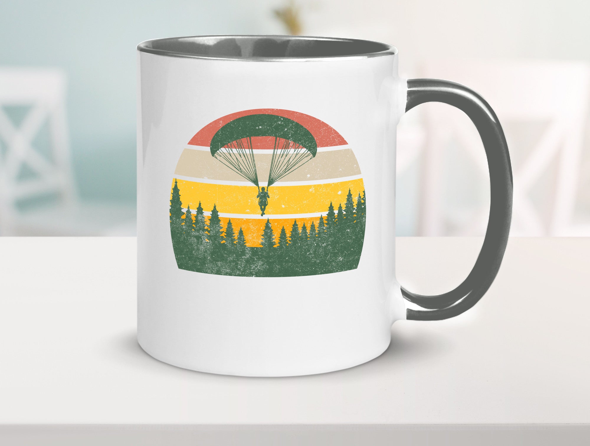 Gleitschirm | Motiv Paragleiter Gleitschirmfliegen vl7 Geschenk Humor