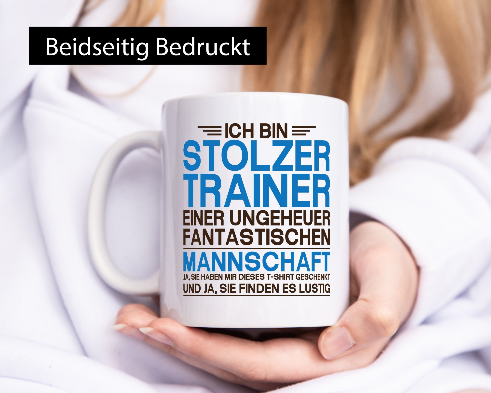 Stolzer Trainer einer fantastischen Mannschaft | Striche Geschenkidee Humor