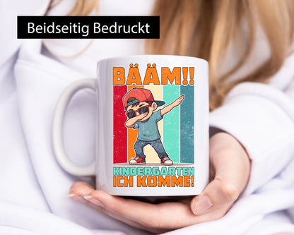 Bääm Kindergarten ich komme | Kindergartenkind Kind Geschenk Humor Geschenkidee