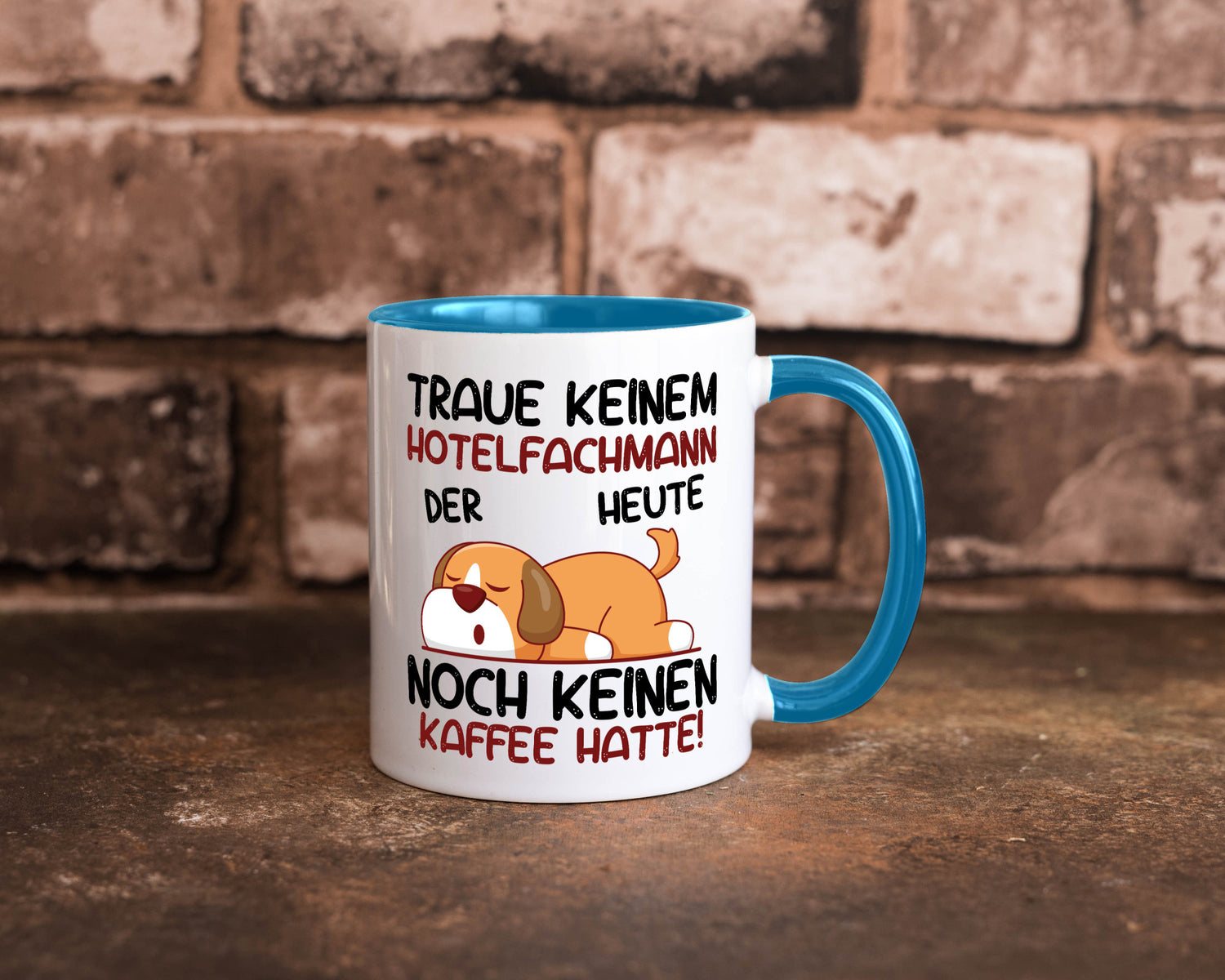 Traue keinem Hotelfachmann |Hotel lustig Humor Geschenkidee Geschenk Tasse