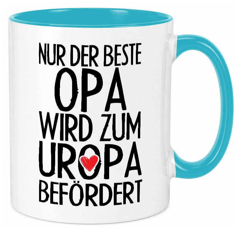 Bester Uropa Humor Familie Geschenkidee Tasse