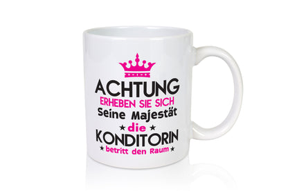 Seine Majestät Konditorin | Konditorei lustiger Spruch Geschenk Humor